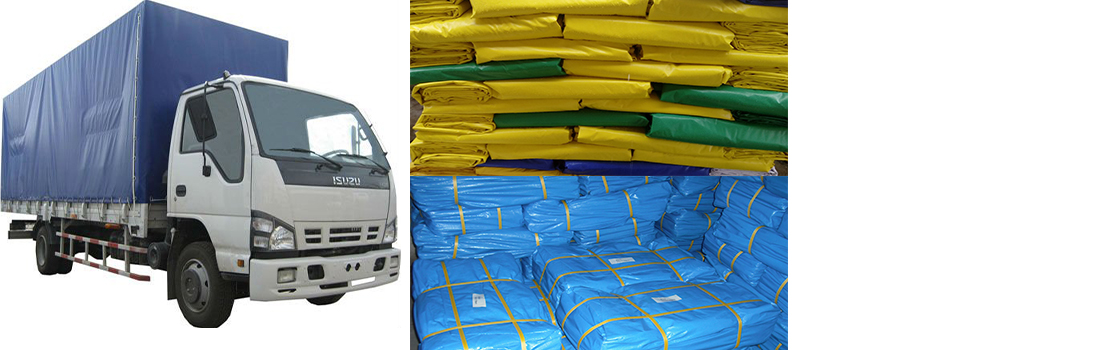 OUR TARPAULIN USED FOR TRUCK COVERS 